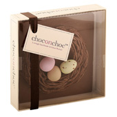 Duck with mini chocolate eggs